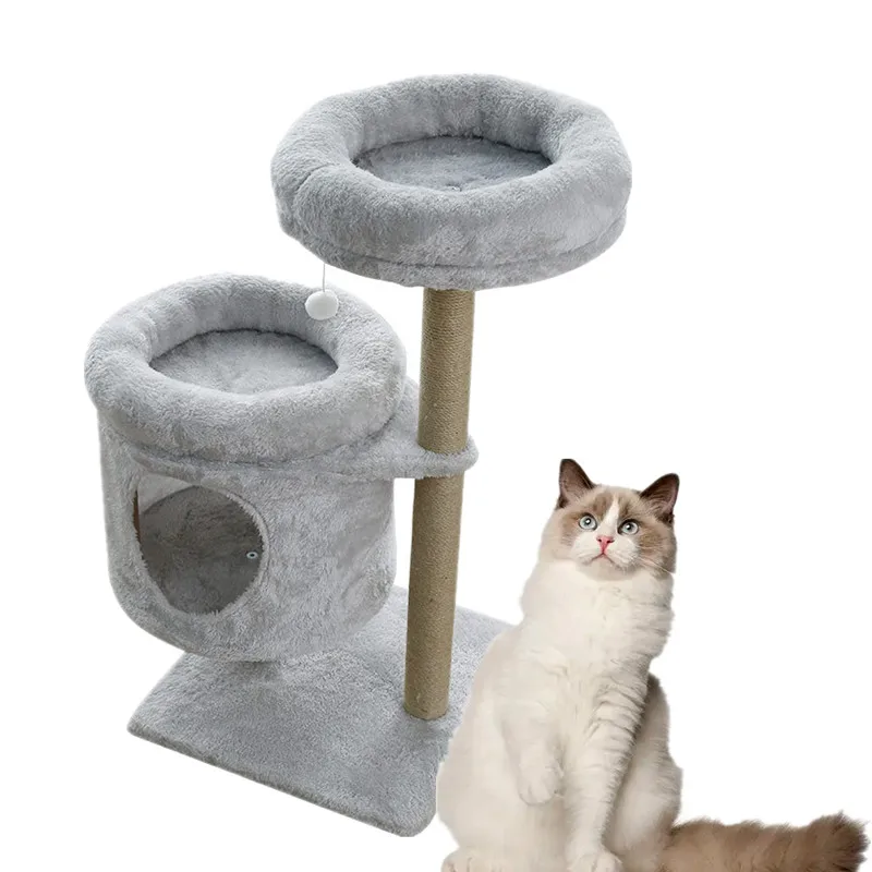 cat play climbing frame