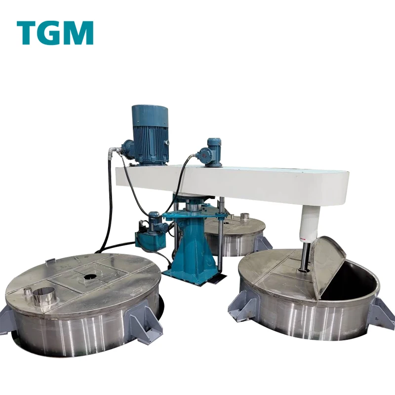 Large capacity Platform Disperser Hydraulic Lift mixing machine  High Speed Dispersing Machine