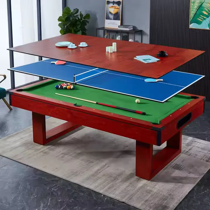 Hot Sale Multi Functions 3 in 1 9 Feet Billiard Pool Table /Tennis Table /Dining Table