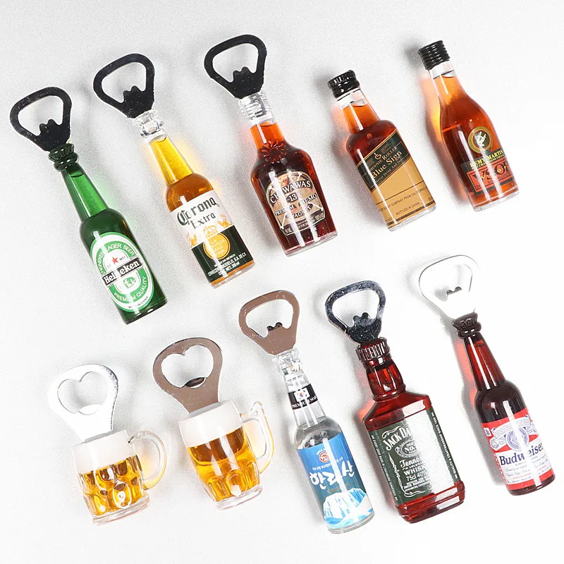 Birthday Party Gift Gold No.15 Bottle Opener, Creative Number Shaped Opener  For Parties