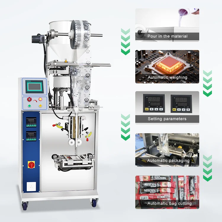 High Quality Ice Lolly Filling Sealing Machine Packaging Automatic Spice paste packing machine alcohol sachet