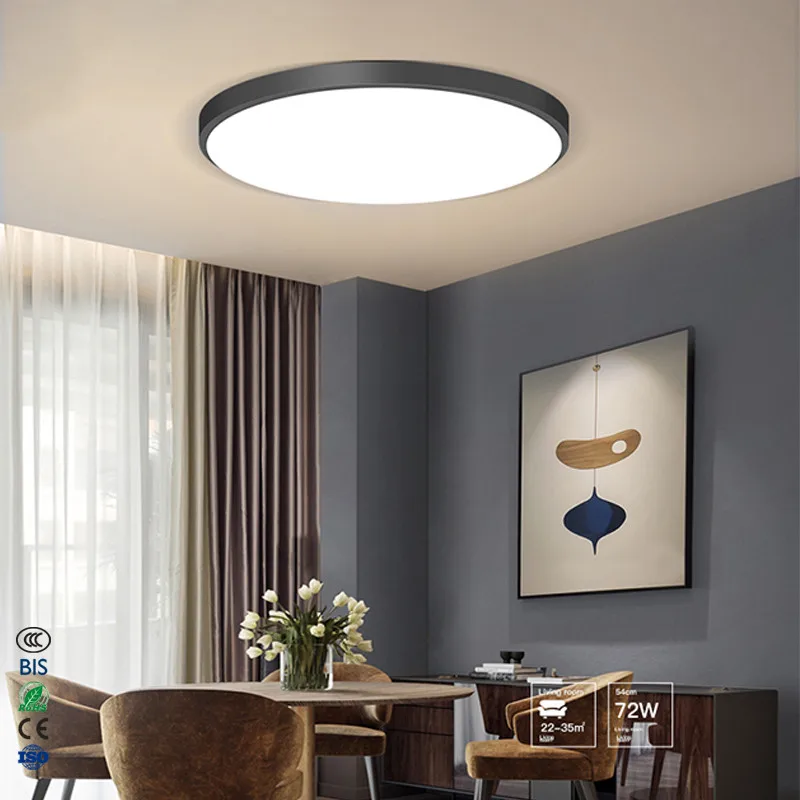 LED Flush Mount Ceiling Light Fixture Flat Modern Ceiling Lamp For Bathroom  Porch Kitchen Bedroom Living Room Hallway | wholesaledoorparts.com