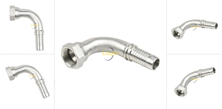 Stainless steel fitting hydraulic hose fitting hydraulic parts