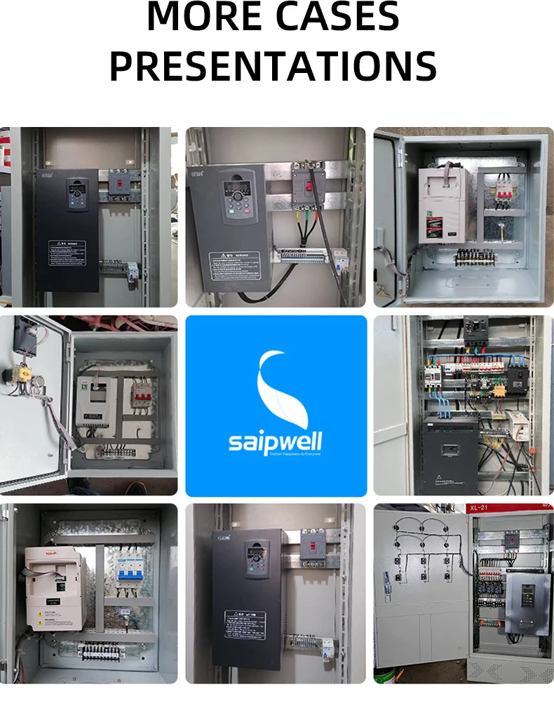 Saip/saipwell Vfd Electrical Enclosure Box 7.5kw Inverter