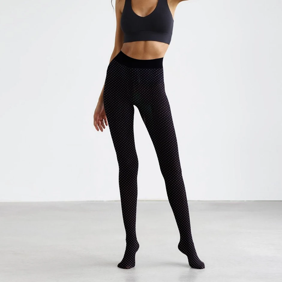 Колготки для девочек с принтом