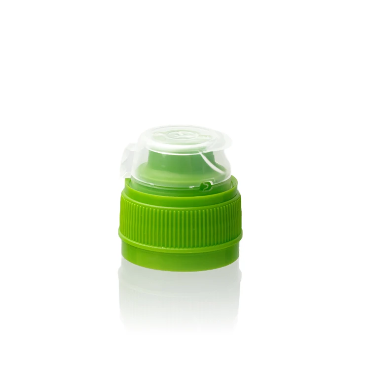 28Mm Plastic Flip Top Dop Sport Waterfles Stop Met Gemakkelijke