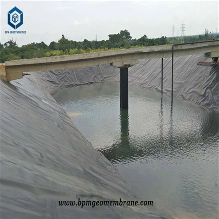 Reinforced Heavy Pond Liner HDPE Geomembrane for Fish Farming in Thailand