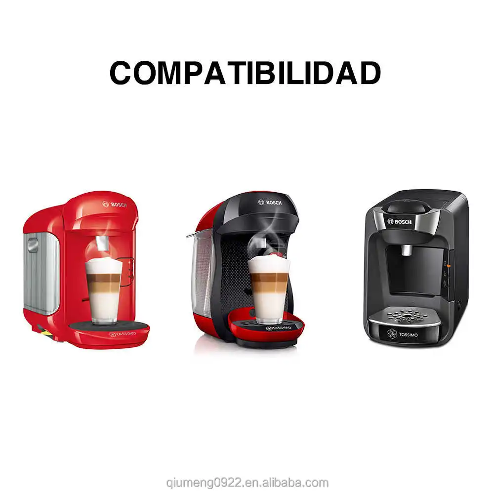 Dosettes de café, filtre à café réutilisable, capsules de café  rechargeables compatibles avec Bosch S compatibles avec les machines Tassimo
