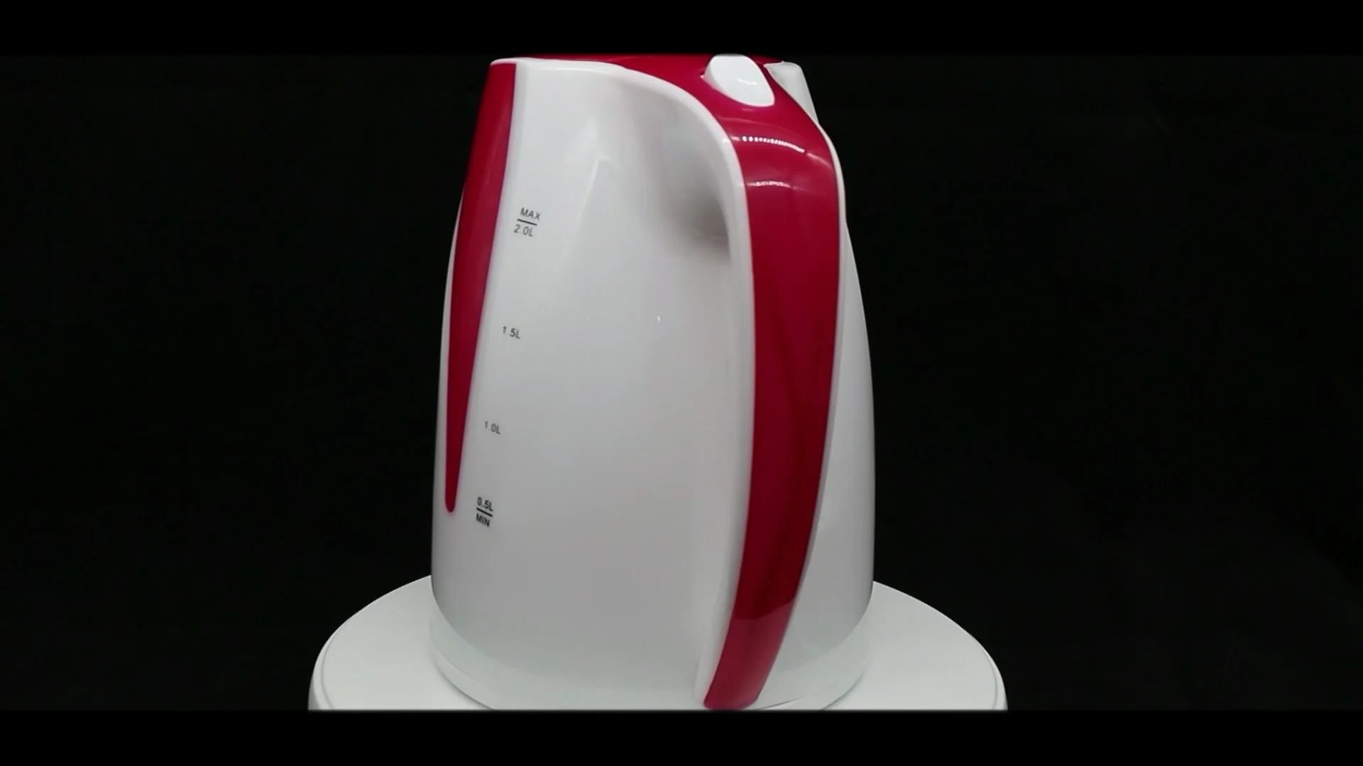 Kitchen Appliances 2 Liter Capacity Cute Design Cordless Durable Plastic Electric Water Kettle