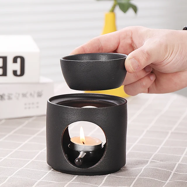 Home Aroma Essential Warmer Aromatic Incense & Candle Holder for Perfume Wax Melt Burners Tealight holder Ceramic Oil Burner