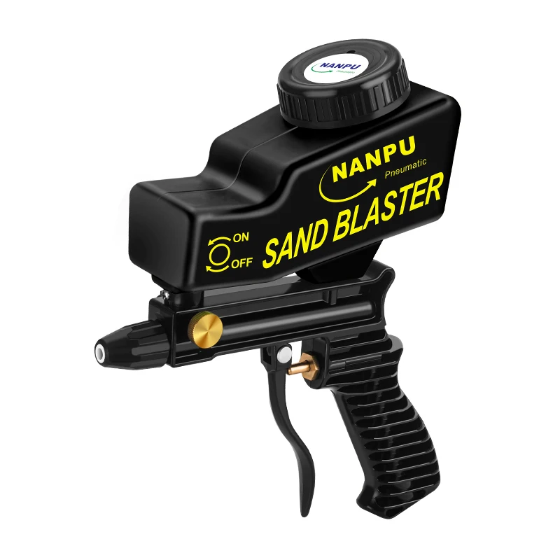 High Precision Polishing and Rust Removal Industrial Multi Function Sandblasting Gun Sand Blasting Nozzle Gun Sand Blaster