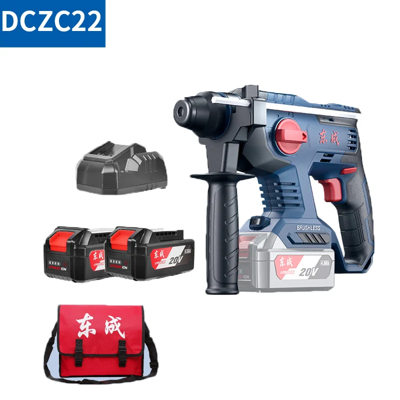 Dong Cheng New Technology 26mm 3 Functions Battery Electric Tools Rotary Hammer Drill