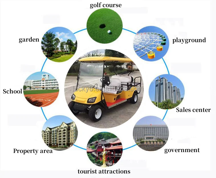 1800w Mini Single Seat Electric Surfboard Collapsible Cricket Golf Cart