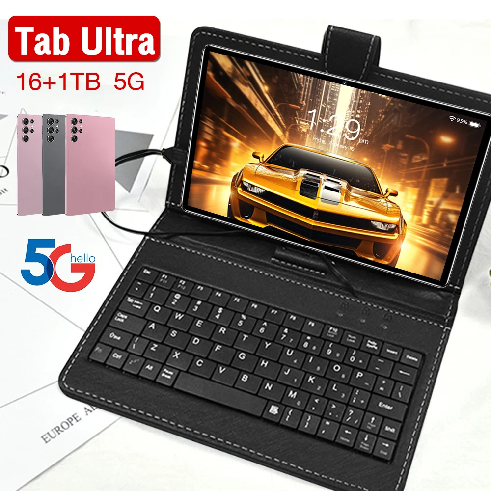 Tab Ultra Tablet 12 Inch Large Screen Mobilephone Dual Card Dual Standby 5g Smartphone Tablet Cellphone Support Logo Customized