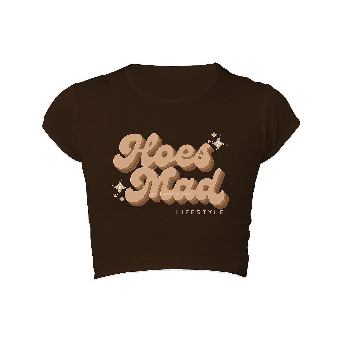 Screen Print Fitted Slim Fit T-shirts Custom Summer T Shirts Crew Neck 100% Cotton Streetwear Crop Tops Tshirts for Women gallery 4
