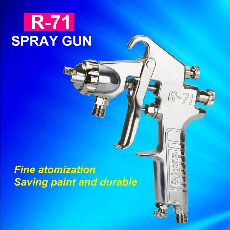 Prona R71 Power Spray Gun Pistol Pneumatic Tools R-71gravity Feed Paint ...