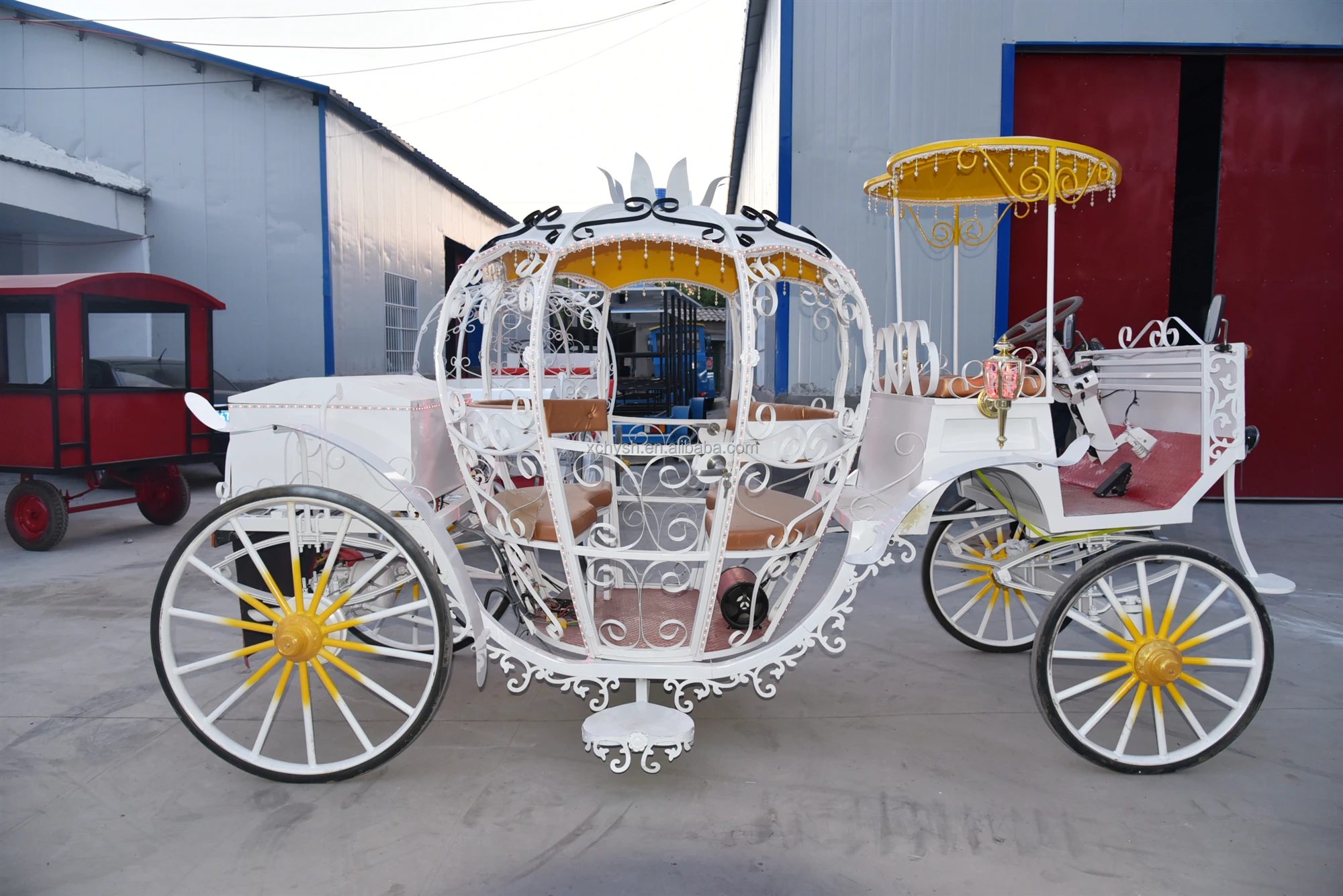 Luxury Cinderella Carriage Princess Carriage With Led/cinderella ...