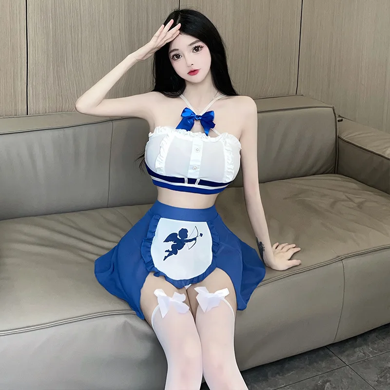 review for Siamese maid sexy cos uniform YV47171
