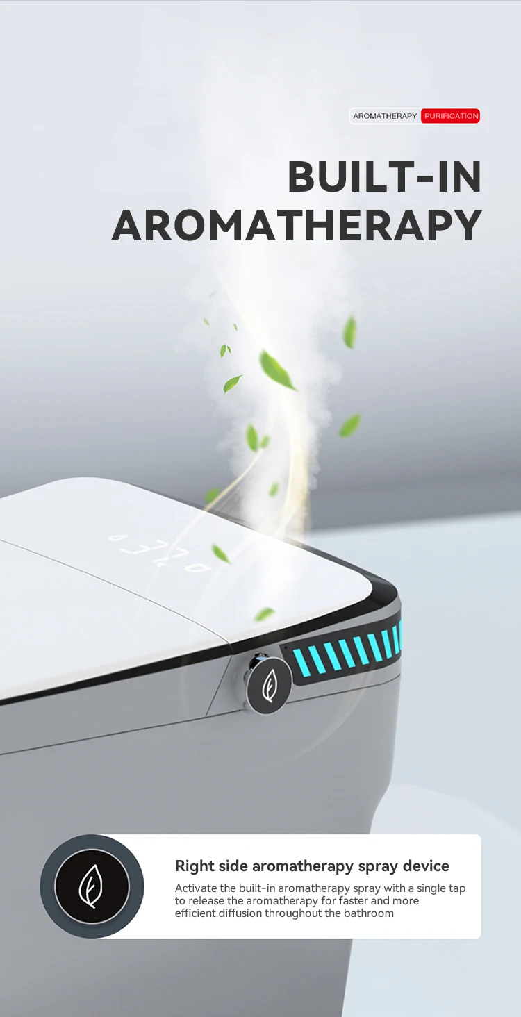 product automatic sanitary ware floor mounted creamic bathroom intelligent wc smart toilet for hotel-19