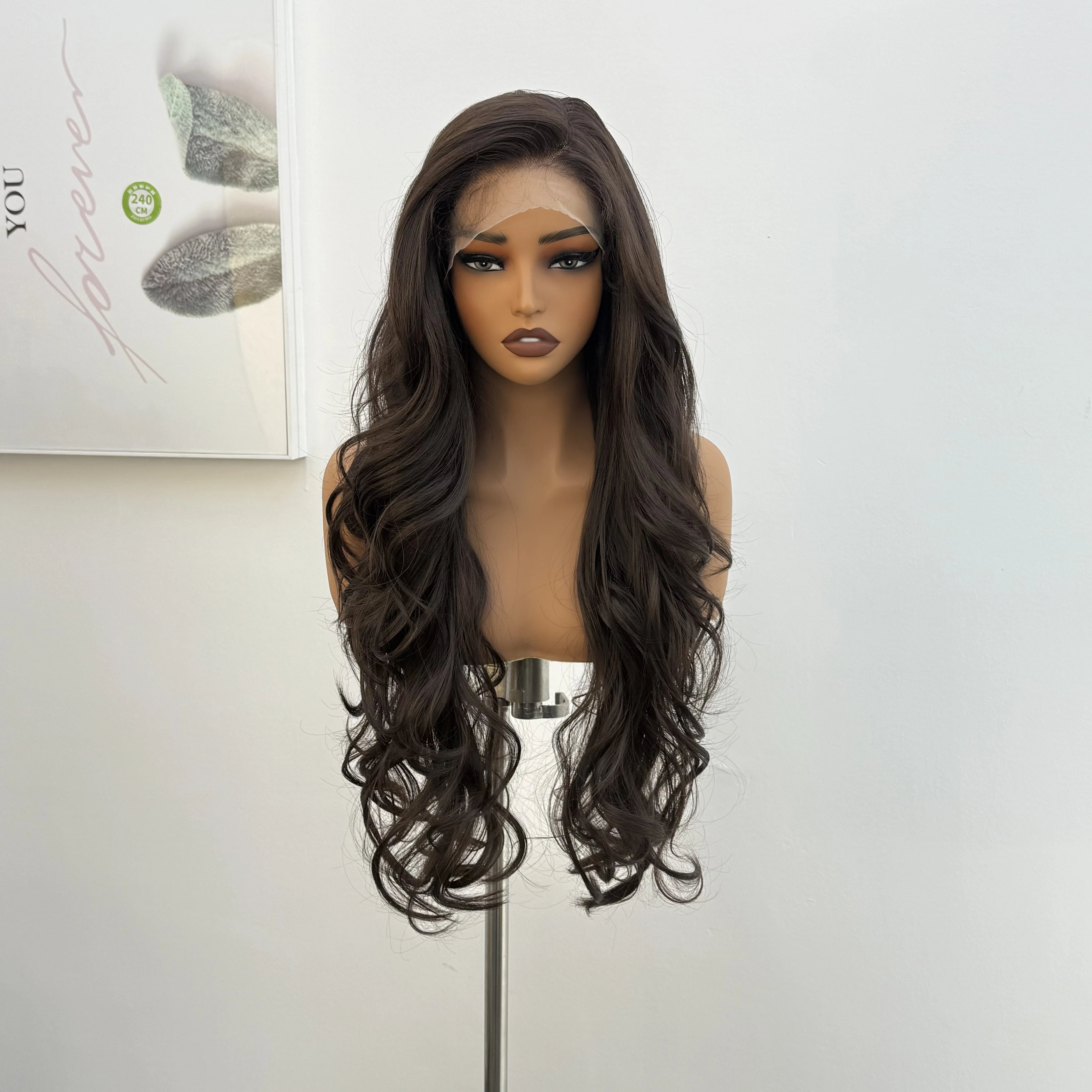 Heat-Resistant Synthetic Wig — Long Wavy