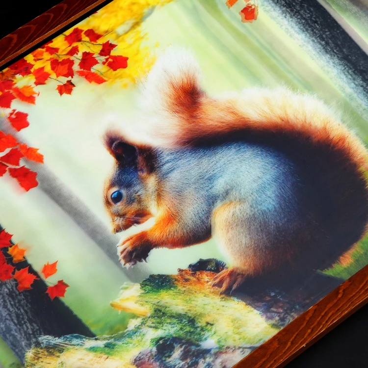 大きなサイズの3Dレンチキュラー印刷アート壁レンチキュラー絵画