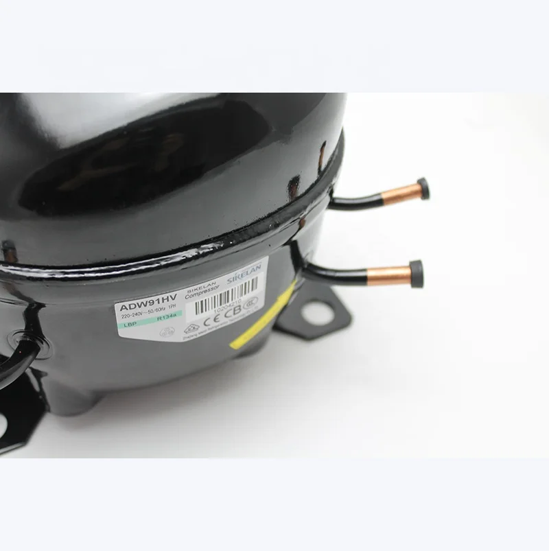 SIKELAN R600a AC QD75YG Fridge Freezer Refrigerator Hermetic Reciprocating Compressor