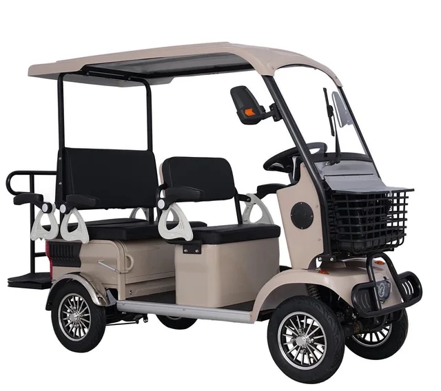 Online Wholesale electric Golf Carts quadricycle car adults electric quadricycle cabrio