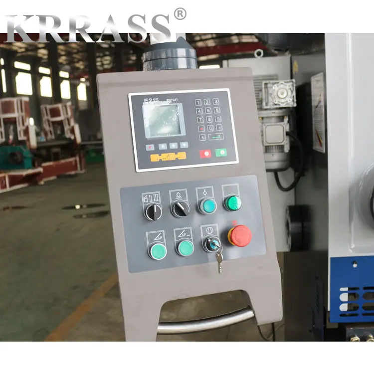 
QC11K Y-16X3200 16X2500 гидравлические гильотинные ножницы для резки листового металла | Гильотинные ножницы с KRRASS для резки листового металла 