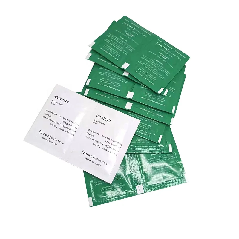 Eco Friendly Custom Logo Portable Disposable 70-75% Isopropyl Non-woven 10*6cm Small Alcohol Wipes