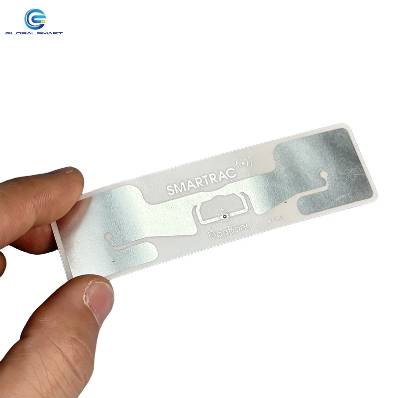 DogBone RFID Sticker Maraton Sports Timing Tag Alternative 9424 UHF RFID Tag Wet Inlay White Printable Label Tags