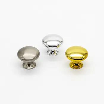 High Quality Styles Furniture Accessories Cabinet Pulls  Zinc Alloy  Round Shape Cabinet Door Knob