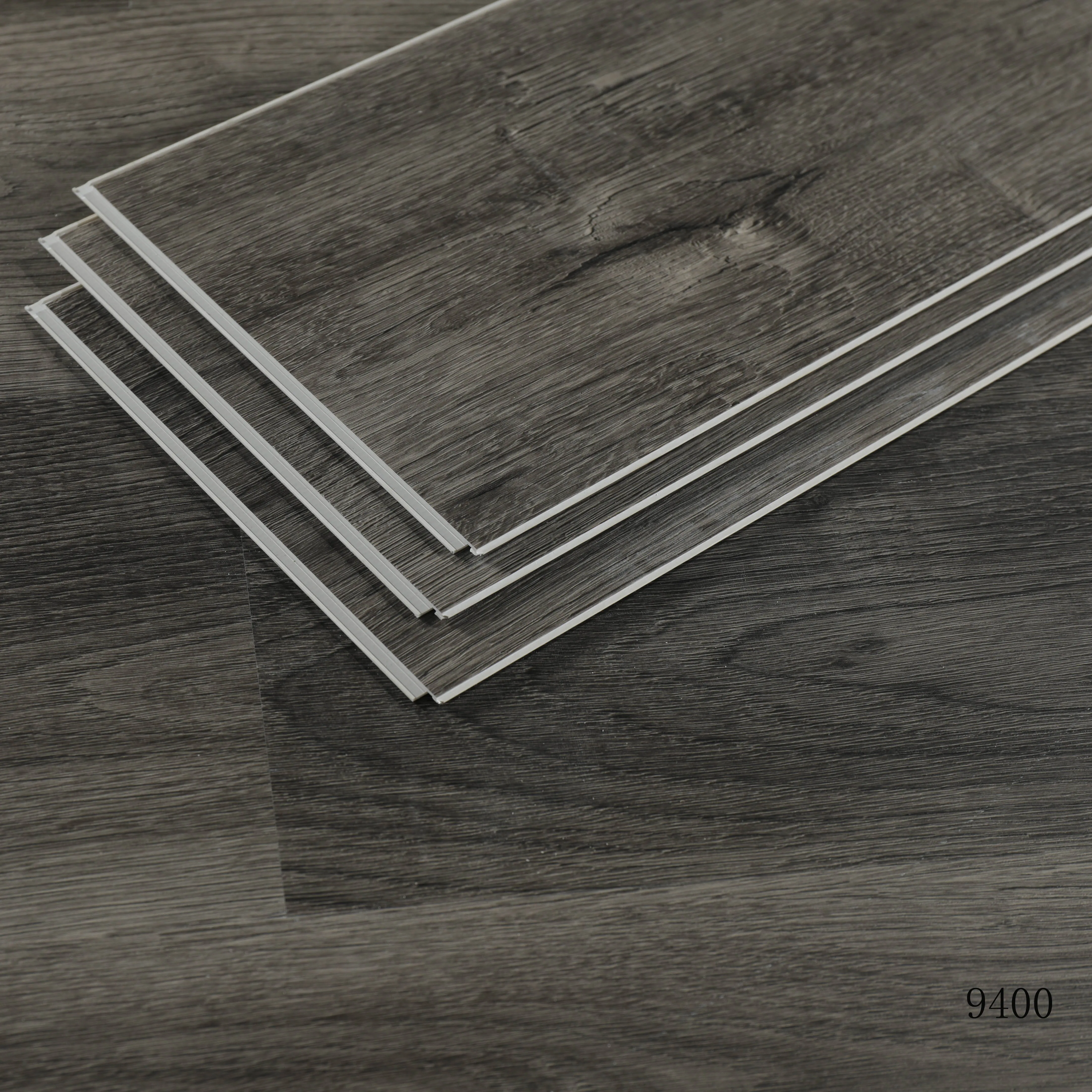 Cheap Price SPC Vinyl Plank Flooring 4mm 5mm 6mm Commercial Indoor Waterproof Fireproof Luxury Click Interlocking Plank Tile