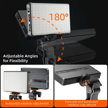 Wholesale ST120 Full-Color Video LED Photography Lighting for Phone Selfie Tiktok Makeup Other Mobile Content Creation detail image