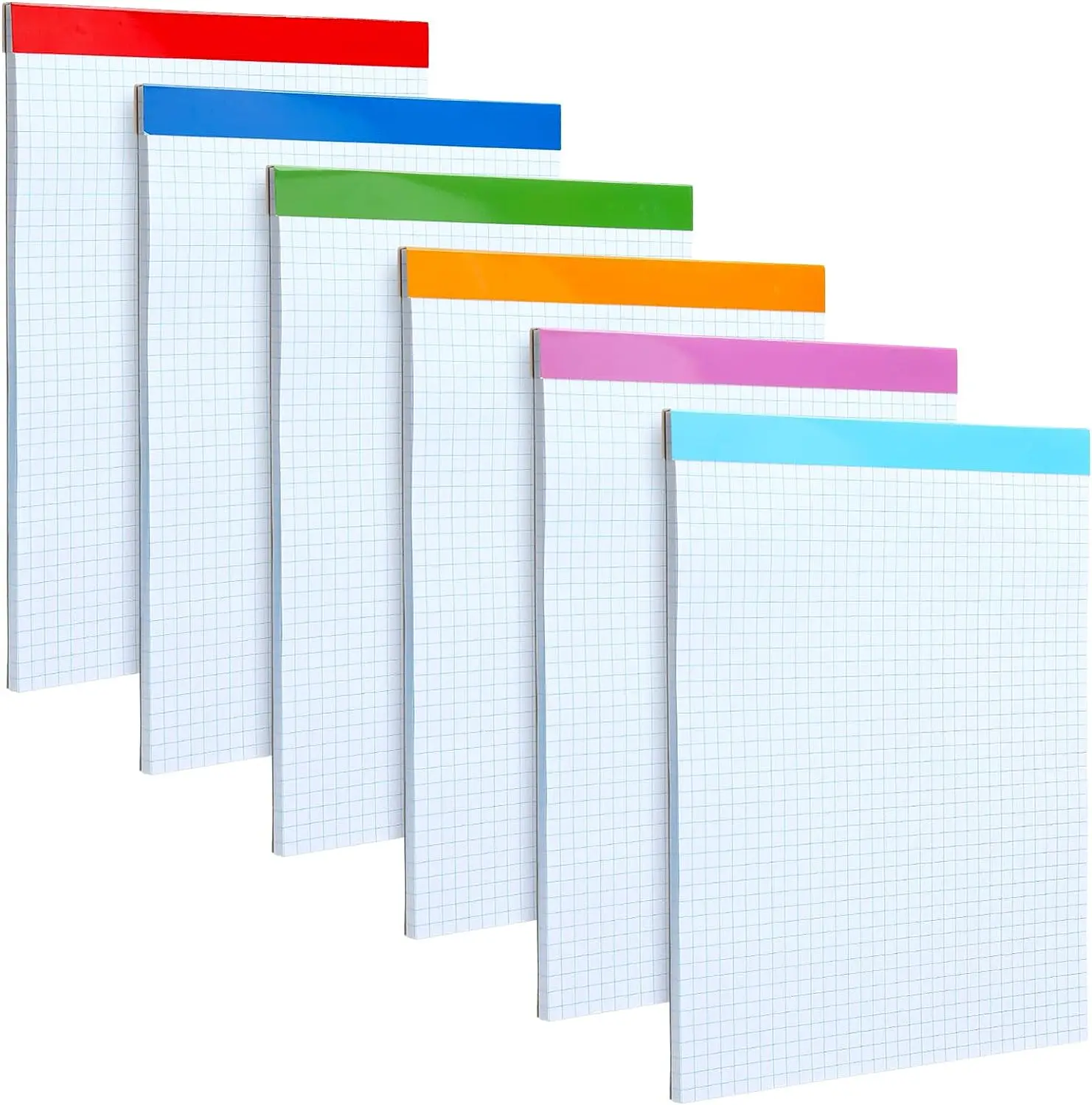 Graph Paper 8.5 X 11 Inch Letter Size Grid Paper Ruled Note Pad Legal Graph Paper Notebook Writing Notepads for Work Memo Home