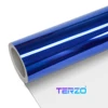 Bleu chrome miroir