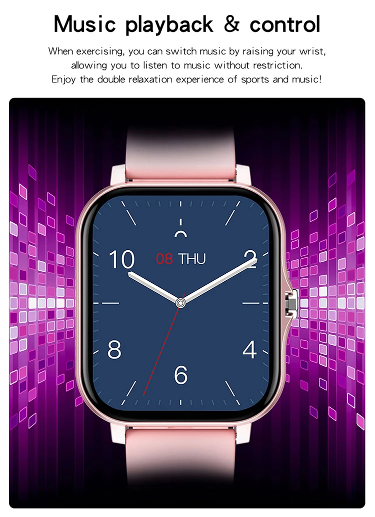 Bt Call Music Smart Bracelet Heart Rate Tracker Y13 Smartwatch Update