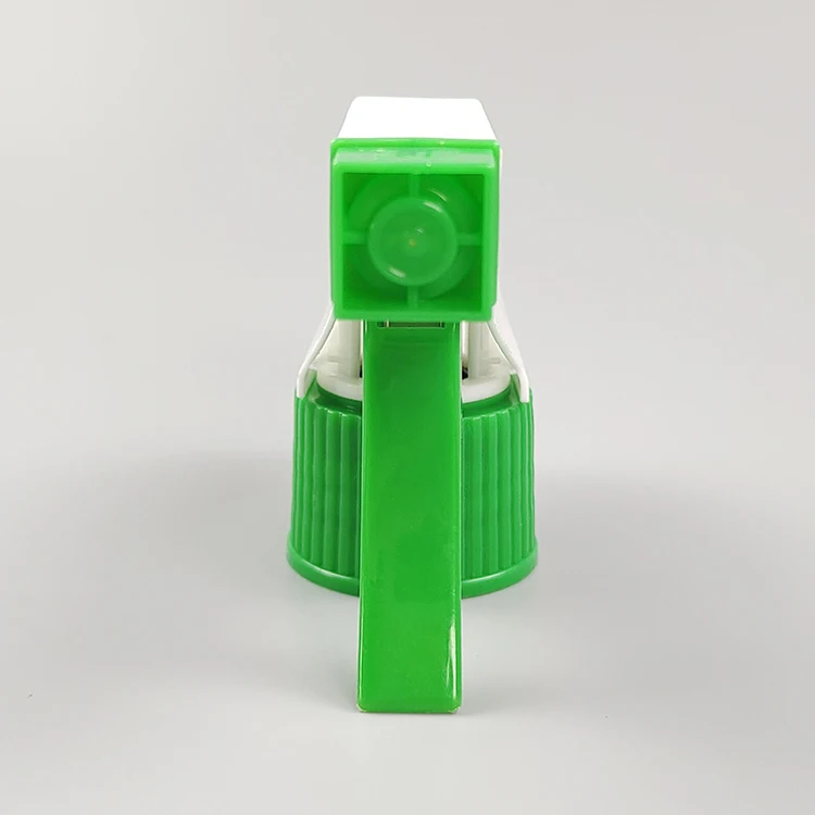 Yuyao Factory Supply 28/400 28/410 28/415 White Green Sprayer Trigger for Cleaning Bottle Stopper Plastic Sprayer details