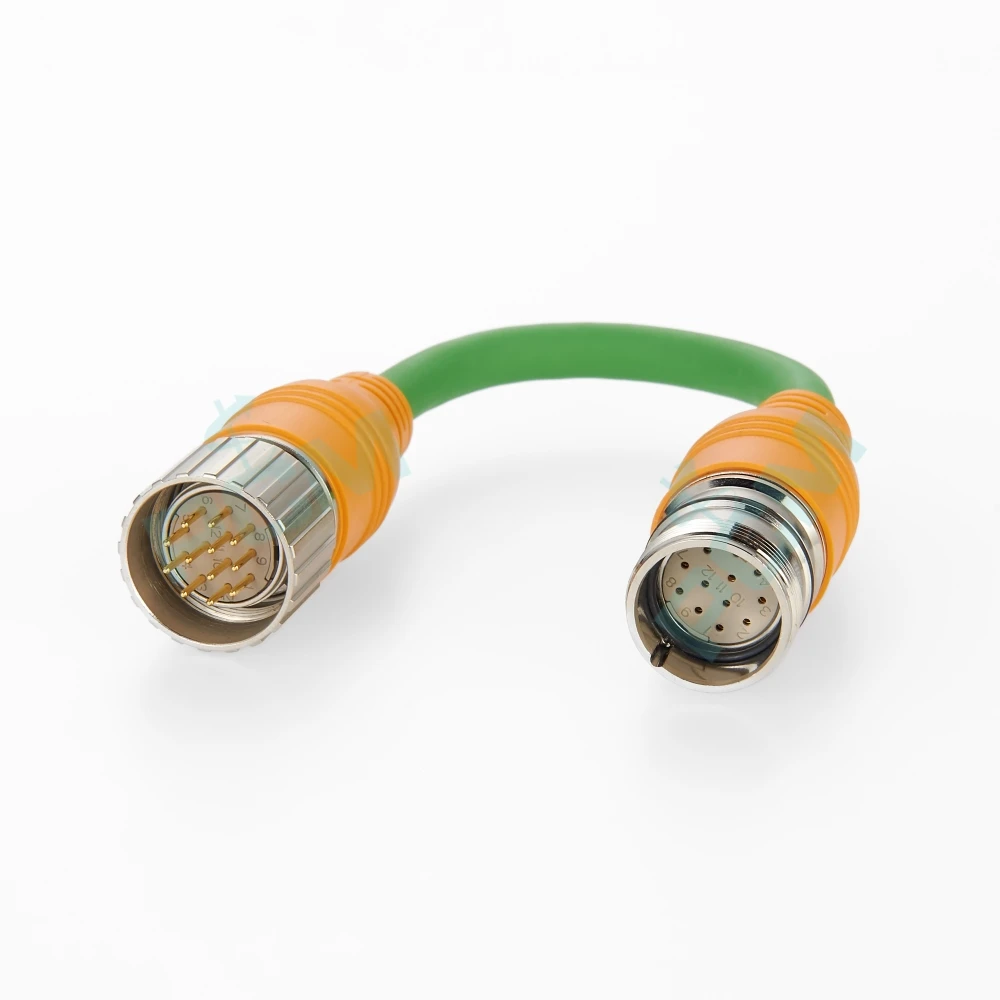 Automation M23 Servo Controller Signal Circular Connector Cable