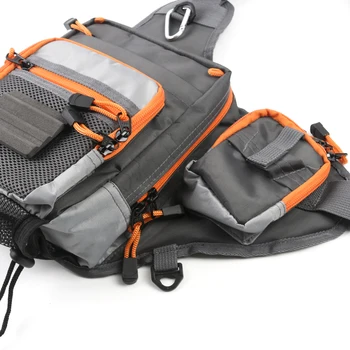 Handy fly fishing sling pack bag