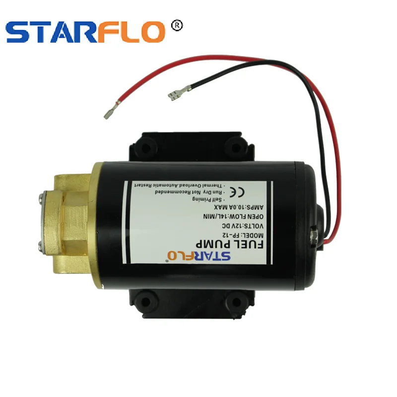 STARFLO 12v 14LPM Portable Oil Transfer Pump Reliable Efficient