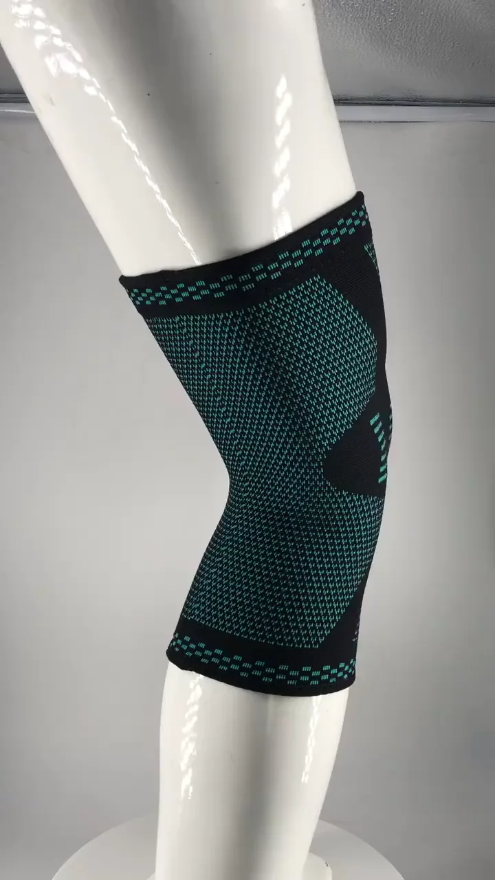 Elastic Soft Copper Fiber Knee Brace Sports Guard Knee Compression