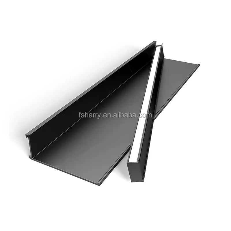 Square Shelf Metal Aluminum Craft Display Rack Storage Unit With Wall