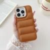 07-Puffer brun solide