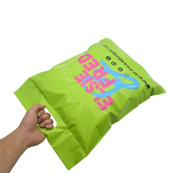 customized poly mailers mailing bag printed love heart mailing bag