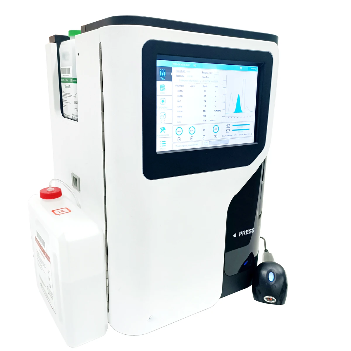 High Quality Fully Auto Test Glycated Hemoglobin Analyzer for Laboratory for Laboratory