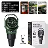 green (10000 mAh Golf car misting fan)