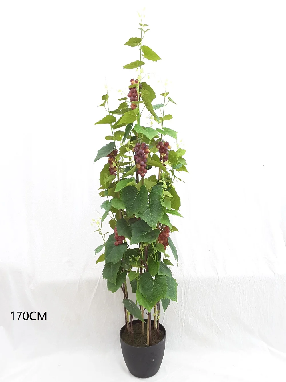 Artificial Plants of Grape Tree Different Sizes with Grape Fruits 150cm