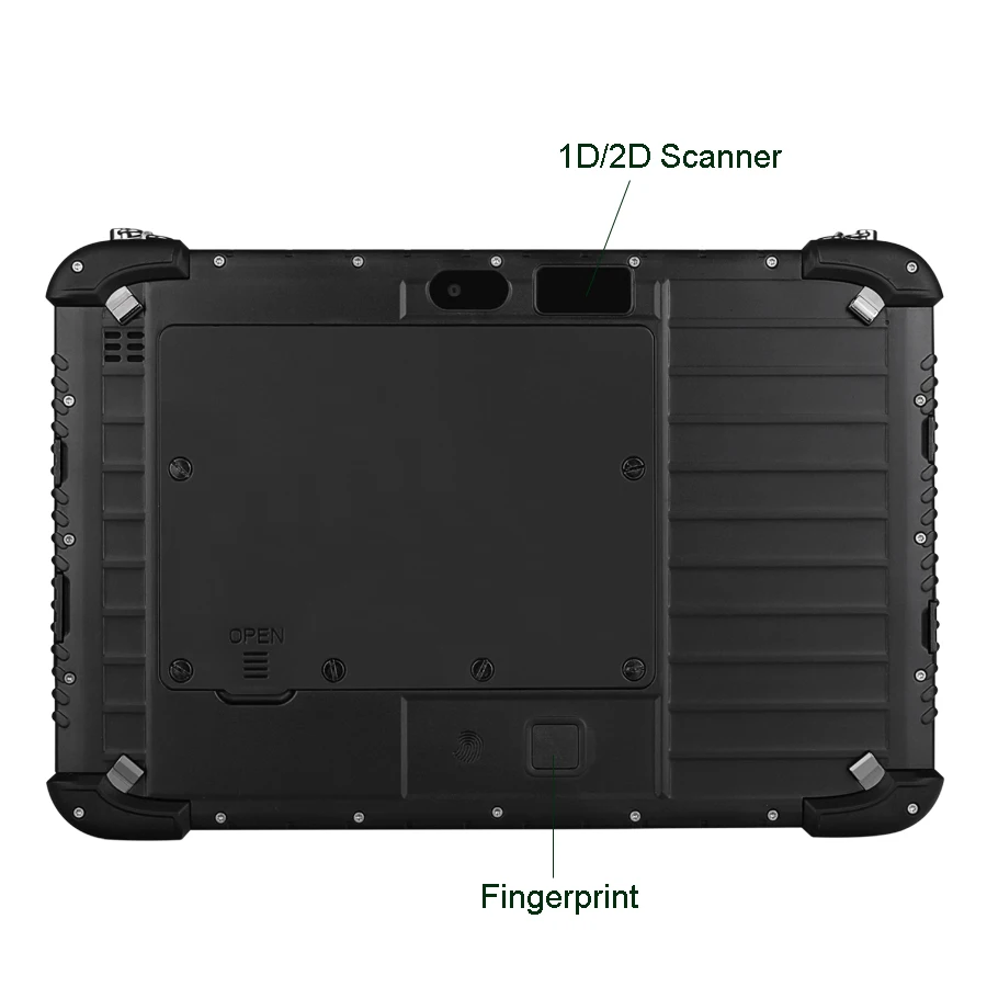 Tablette PC étanche industrielle, support de voiture, berceau d'amarrage,  IP65, tablette Windows robuste, 10 pouces