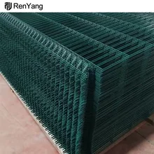 Classic Design Steel 3D Curved Wire Mesh Fence Easily Assembled Highway Fence Panel Factory Supply Welded Wire Mesh Fence