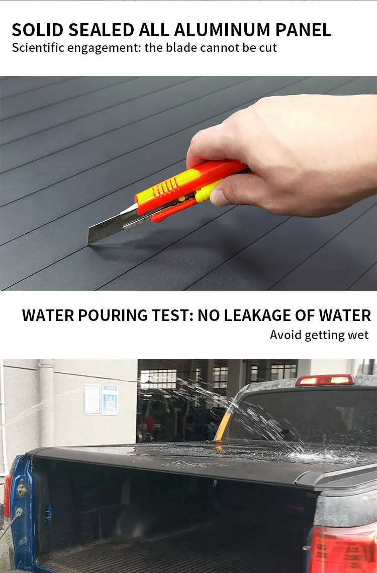 Noble 4x4 Truck Waterproof Electric Tonneau Retractable Hard Roller Pickup Cover Bed for Toyota Tundra Power Cover supplier